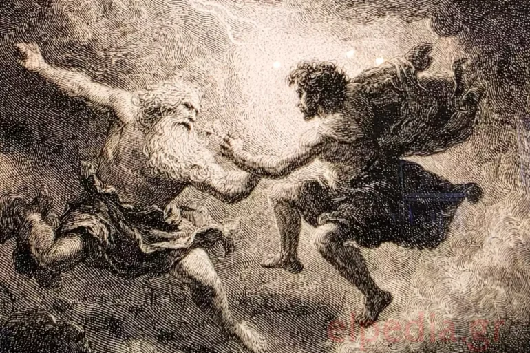 The Violent Castration Of Uranus By His Son Cronus And Its Consequences.