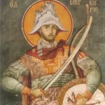 Άγιος-Μερκούριος-Με-Σπαθί-Τόξο-Ασπίδα