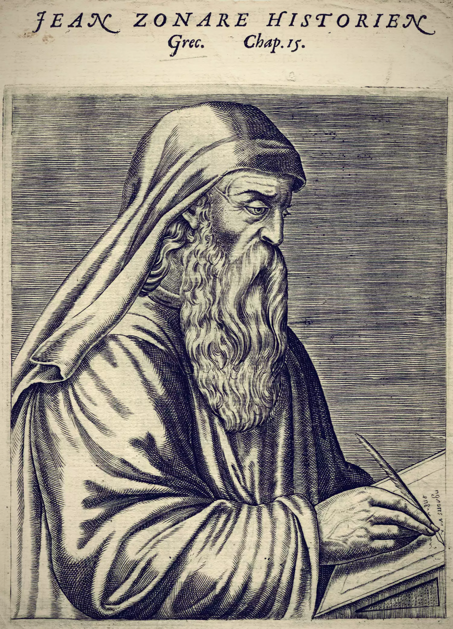 Ο Ιωάννης Ζωναράς γράφει ιστορία στο γραφείο του τον 16ο αιώνα