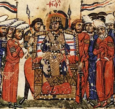 Ο αυτοκράτορας Θεόφιλος βασίλεψε στη Βυζαντινή Αυτοκρατορία από το 829 έως το 842