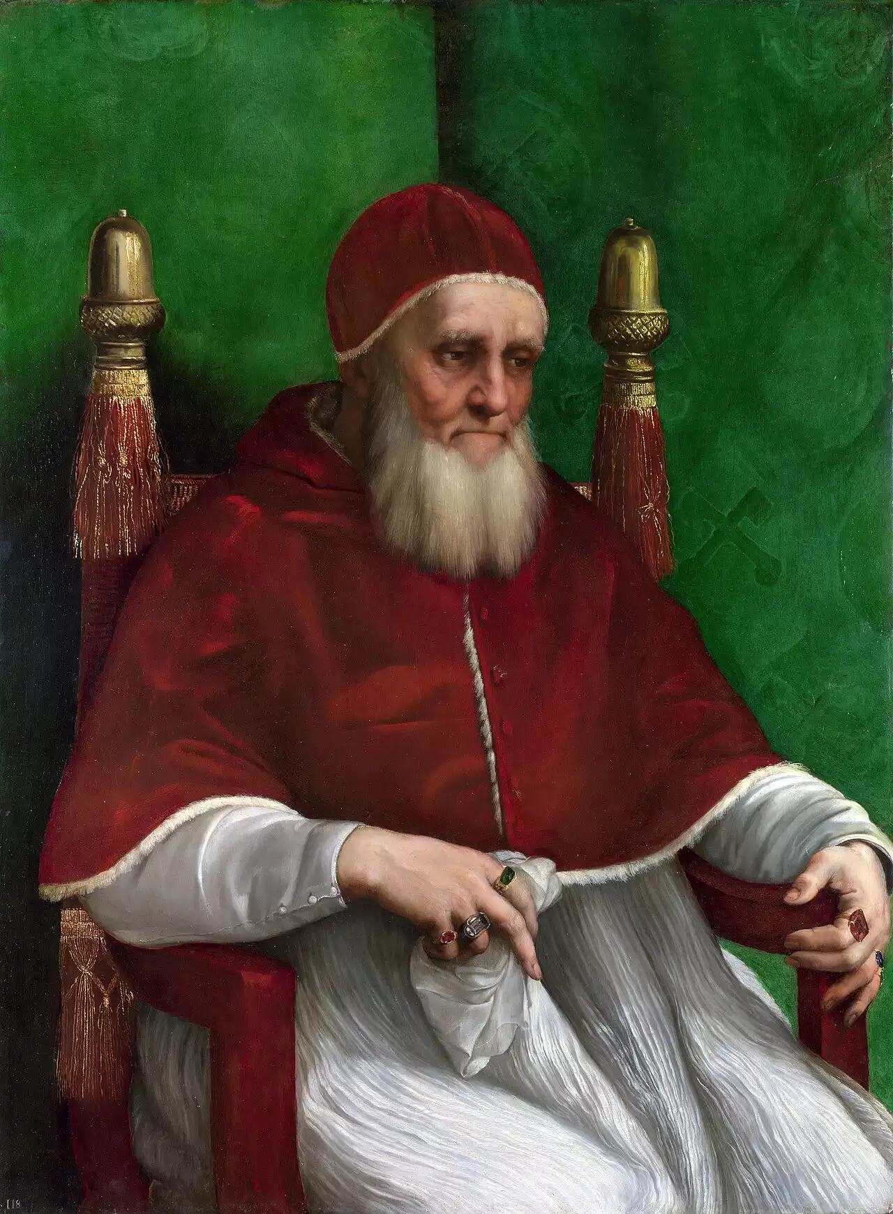 Πάπας Ιούλιος Β': Ένα πορτρέτο γεμάτο δύναμη και αποφασιστικότητα.
