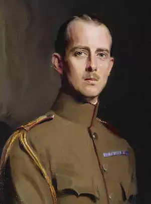 Πρίγκιπας Ανδρέας: Στρατιωτική στολή με μετάλλια.