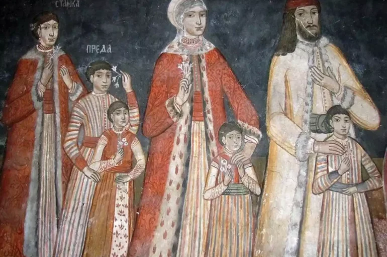 Phanariots In Traditional Diplomatic Attire Conducting Negotiations At The Ottoman Court In Constantinople