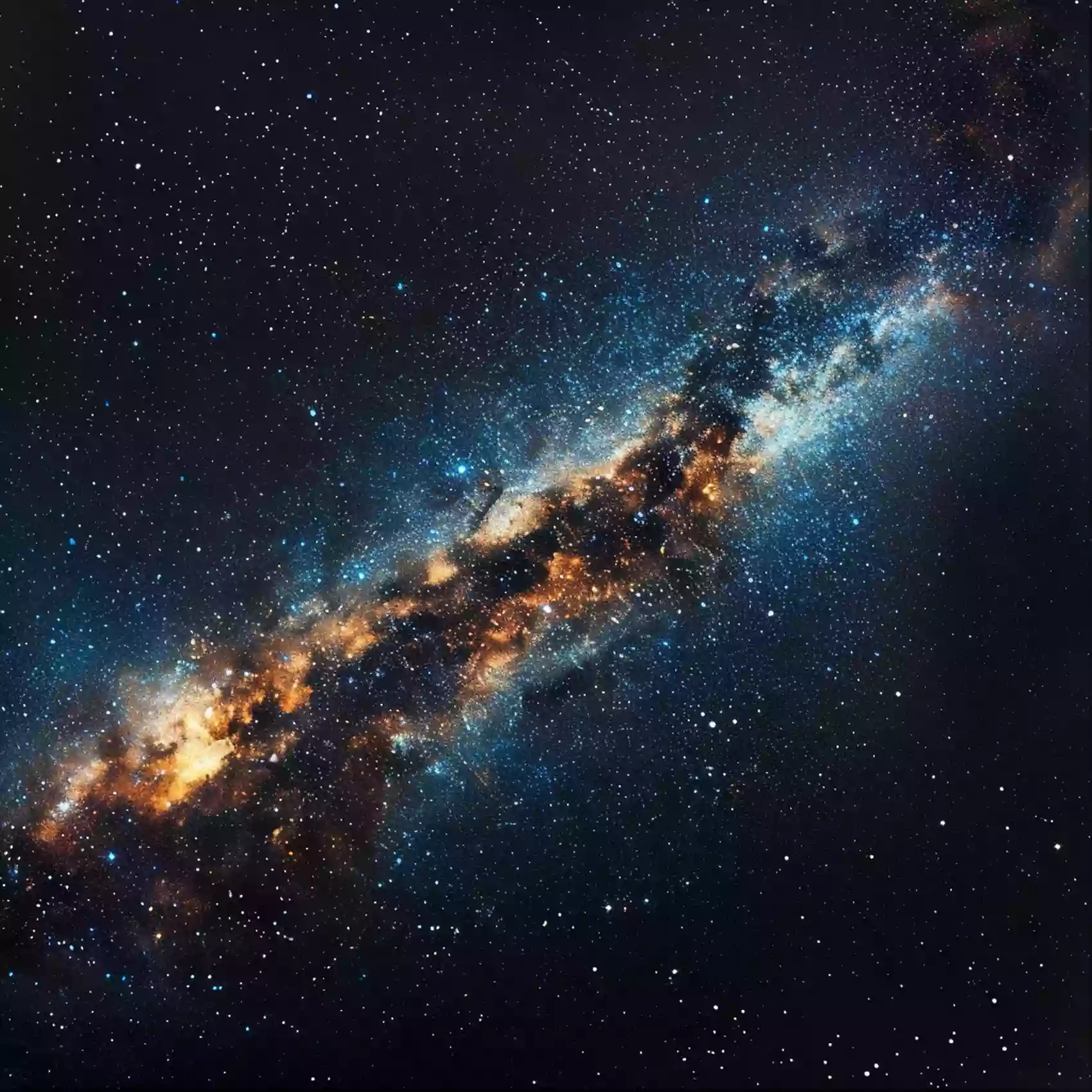 Ο Γαλαξίας Milky Way (Γαλακτική Οδός).