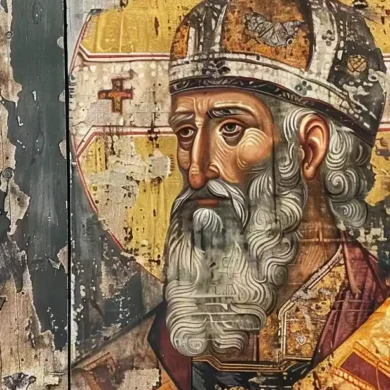 Ο Άγιος Ευστάθιος Α’ υπήρξε ένας σεβάσμιος Σέρβος Αρχιεπίσκοπος