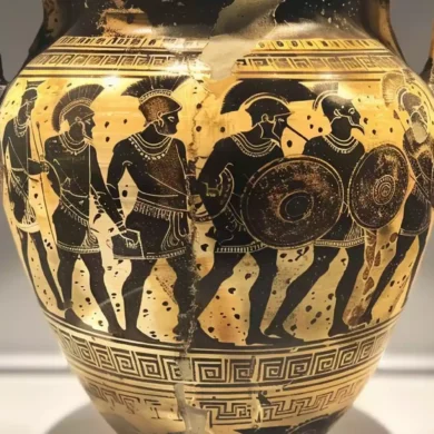 Η κατάληψη της Ερέτριας από τους Σπαρτιάτες το 411 π.Χ. ήταν ένα κομβικό γεγονός στον Πελοποννησιακό πόλεμο