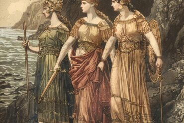 Amazons: The Legendary Warriors Of Antiquity 18 A Depiction Of Amazons In Battle, Inspired By Their Portrayal In Homer'S Iliad, Showcasing Their Warrior Skills.