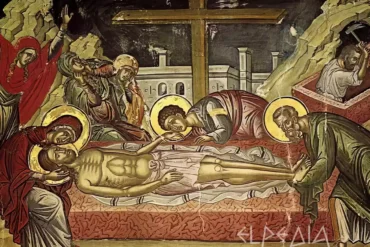 In The Realm Of Post-Byzantine Sacred Art, The Burial Icon By Theophanes Represents An Extraordinary Confluence Of Artistic Traditions And Spiritual Depth. The Historical Backdrop Against Which This Masterpiece Emerged Was Characterized By Profound Cultural Exchanges Between Cretan Artists And The Monastic Traditions Of Mount Athos. As David Whitley And Kelley Hays-Gilpin Observe, Religious Iconography Of This Period Transcended Mere Artistic Expression, Embodying Complex Theological Narratives And Spiritual Symbolism That Resonated Deeply With Orthodox Christian Tradition.