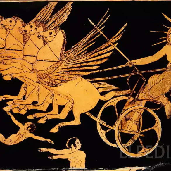 Φαέθων: Der Gescheiterte Fahrer Der Sonnenkutsche 13 Die Tragische Geschichte Von Phaethon, Der Das Sonnenwagen Lenken Wollte Und Eine Kosmische Katastrophe Auslöste.