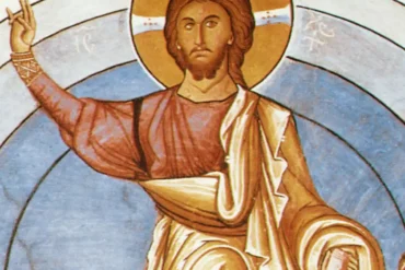 The Ascension Of Christ Lagoudera: Fresco 1192 22 The Ascension Of Christ (1192) In Panagia Araka, Lagoudera: A Masterpiece Of Comnenian Art And Byzantine Spirituality.