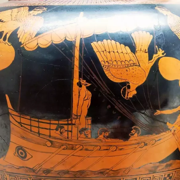 오디세우스가 트로이 전쟁 후 이타카로 돌아가려는 오랜 여정.