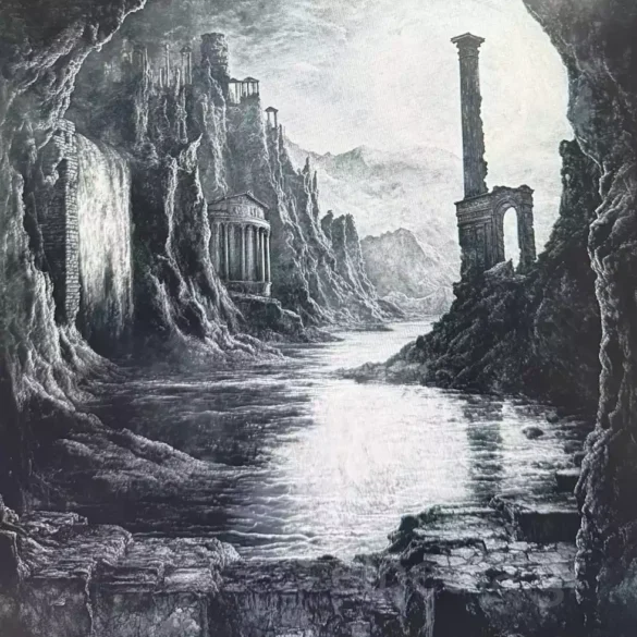 ギリシャ神話の冥界に流れる忘却の川の描写