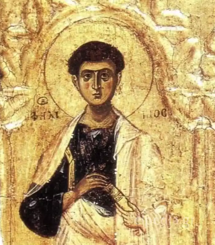 Apostle Philip Rendered In White Robes Symbolising Apostolic Tradition And Spiritual Purity