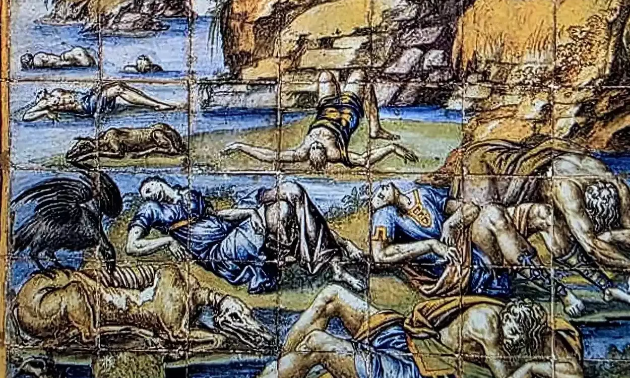 Abaquesne'S Ceramic Masterpiece With Biblical Themes In The Renaissance