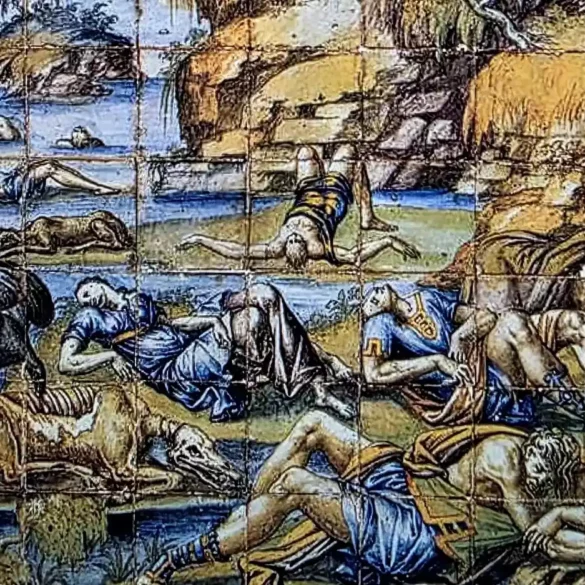 文艺复兴时期以圣经为主题的阿巴克斯陶瓷杰作