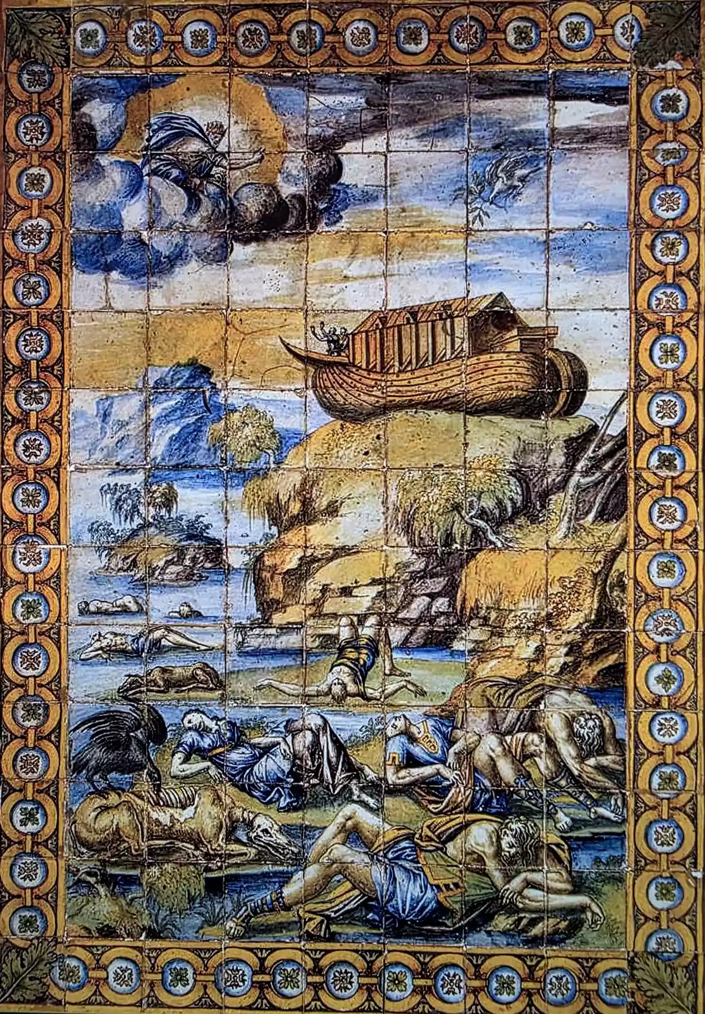 Masséot Abaquesne की बाइबिल की थीम पर आधारित कुम्हार की रचना