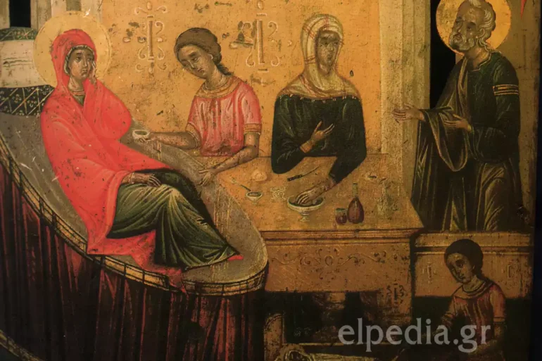 16世紀ビザンティン美術における処女の誕生