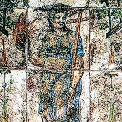 Die Keramikfliesen Von Masséot Abaquesne Zeigen Die Komplexität