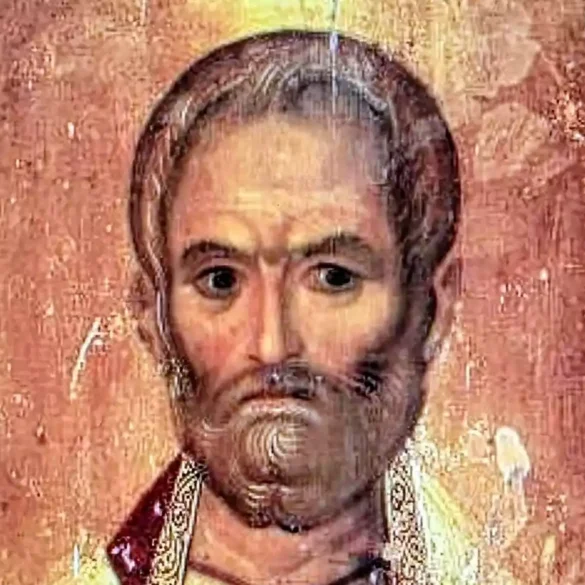 Image De Saint Nicolas Du Xie Siècle Du Sinaï : Chef-D'Œuvre Byzantin
