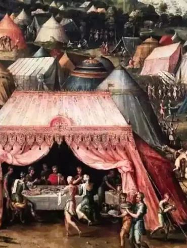 卡尔五世与突尼斯贝伊的会晤