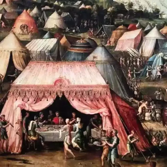 卡尔五世与突尼斯贝伊的会晤