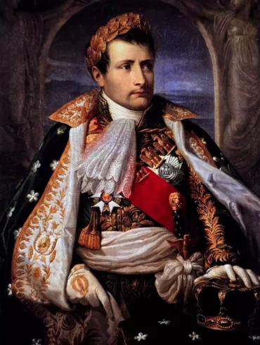 El Retrato De Napoleón (1805) Por Appiani Como Rey De Italia.