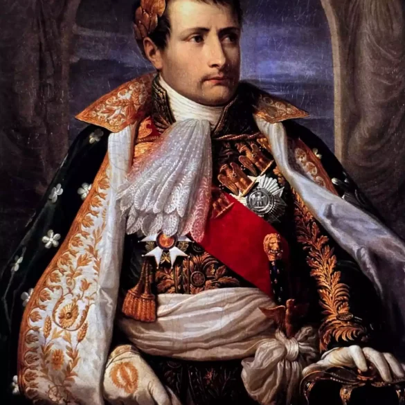 Il Ritratto Di Napoleone (1805) Di Appiano Come Re D'Italia.