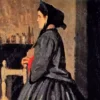 &Quot;Portrait D'Une Femme&Quot; (1865-66) Du Peintre Italien Giuseppe Abbati
