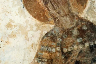 Deesis Of Drosiani: Saint Solomon In Royal Vestment And Halo At Drosiani