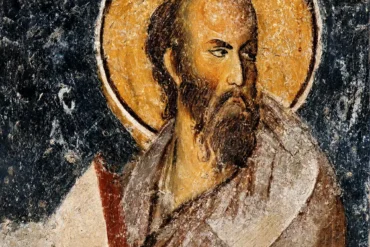 Apostle Paul, Byzantine Fresco At Mystras, Vrontochion Monastery, 14Th-Century Art