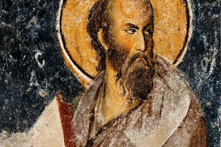 Apostle Paul: Byzantine Fresco Of Mystras 12 Apostle Paul, Byzantine Fresco At Mystras, Vrontochion Monastery, 14Th-Century Art