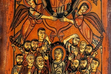Byzantine Icon Of The Ascension, A Portable Icon Of The Ninth–Tenth Century From Sinai