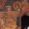 Cristo Loda L'Obolo Della Vedova In Un Affresco Bizantino Di Hilandar