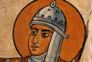 Detail Of The Face In The Fresco Of Joshua Son Of Nun, Hosios Loukas