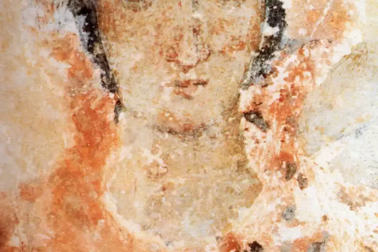 La Panagia Nikopoios, Affresco Bizantino Del Vii Secolo A Drosiani Di Naxos