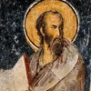 Απόστολος Παύλος, Βυζαντινή Τοιχογραφία Στον Μυστρά, Μονή Βροντοχίου, Τέχνη 14Ου Αιώνα