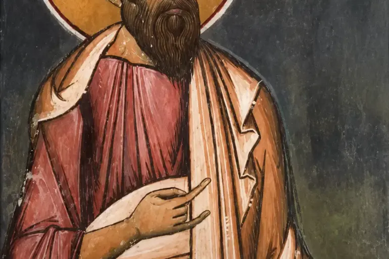 Frescă A Apostolului Pavel, Artă Bizantină În Panagia Tou Araka, Lagoudera.