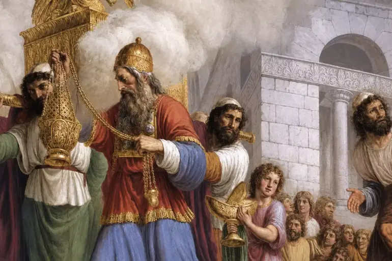 Transportation Of The Ark Of The Covenant By Luigi Ademollo, 1816 Fresco