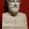 Мраморный бюст Перикла в коринфском шлеме с надписью ΠΕΡΙΚΛΗΣ ΞΑΝΘΙΠΠΟΥ ΑΘΗΝΑΙΟΣ